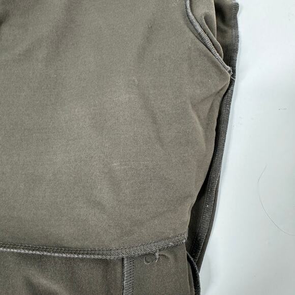 Susana Monaco Button Detail Dress Olive Green Long Sleeve Bodycon Office Size S - Picture 8 of 10